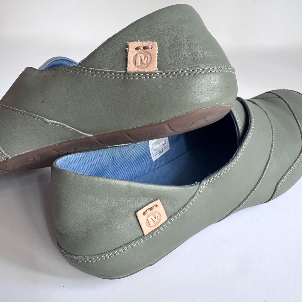 Merrell Leather Slip-on Shoes Inde Lave Vertiver Size 7.5 - Picture 3 of 13